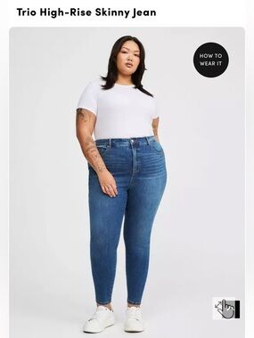 torrid Mid-High Rise Skinny Jeans in Medium Blue Wash